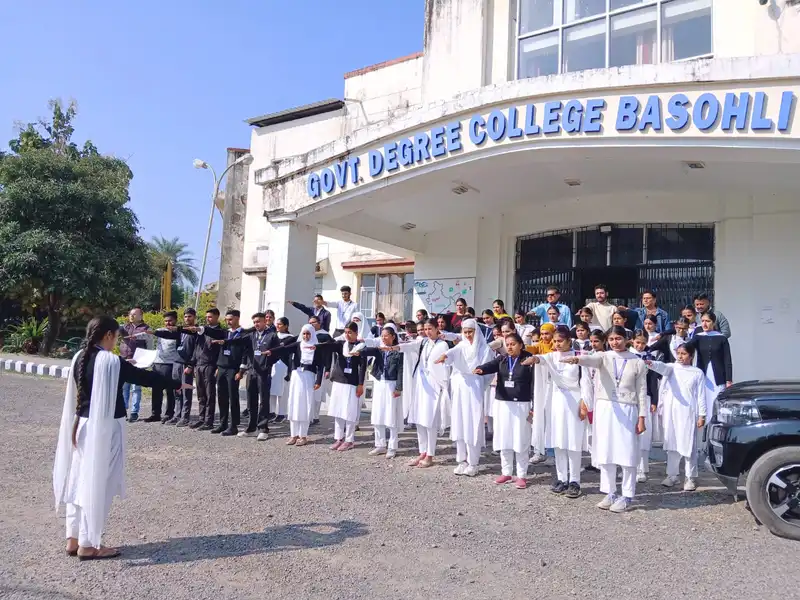 Pledge on Nasha Mukt Bharat abhiyan 2025.